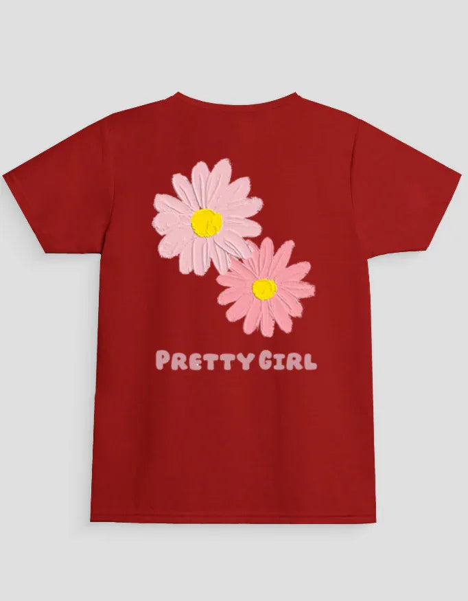Pretty Girl Graphic T-Shirt for Girl's - Not So Suttle