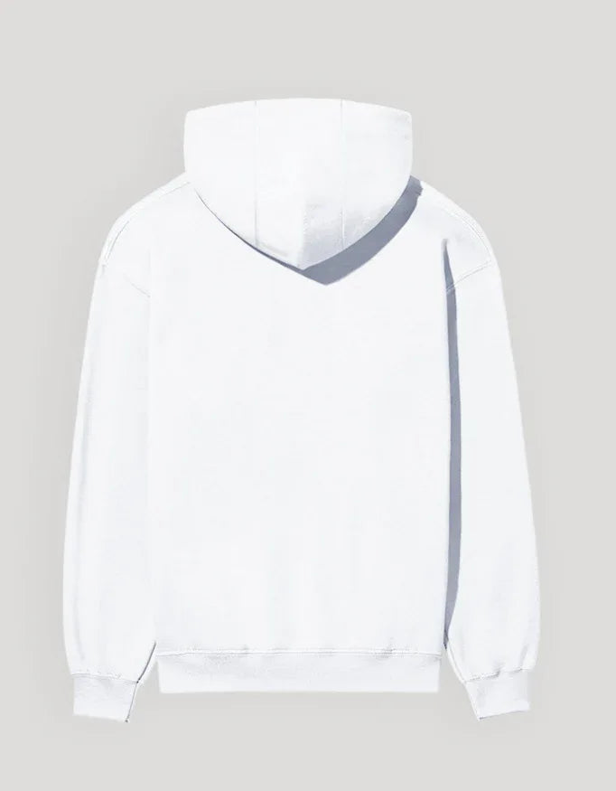 White Men's Hoodie - Not So Suttle