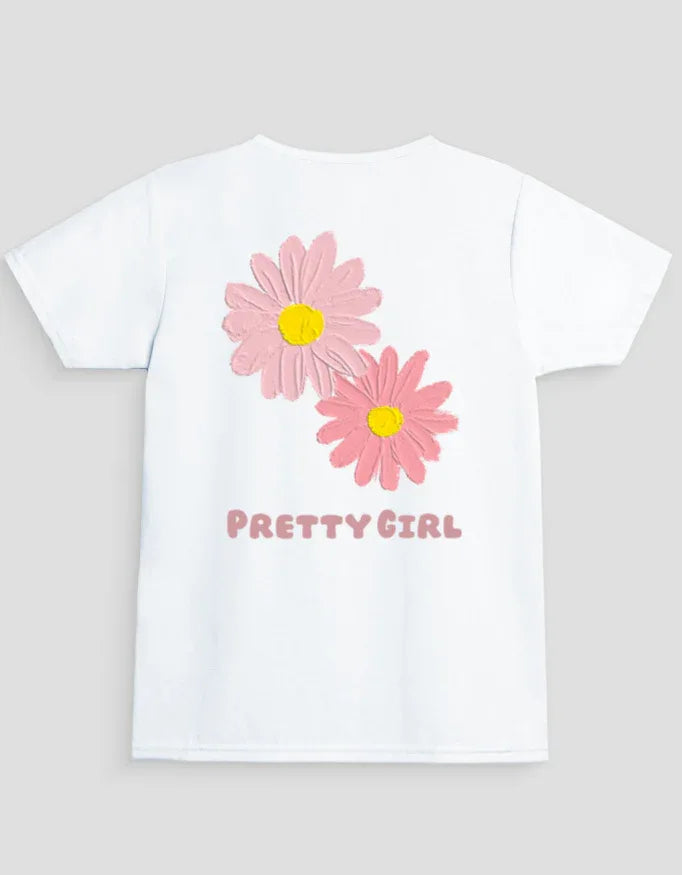 Pretty Girl Graphic T-Shirt for Girl's - Not So Suttle