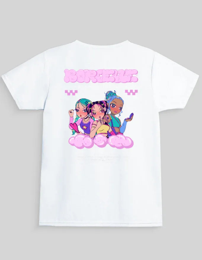 Boroelle Graphic T-Shirt for Girl's - Not So Suttle