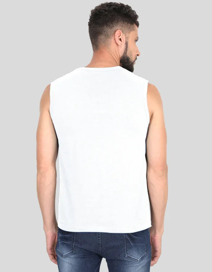 No Days Off Sleeveless Graphic T-Shirt for Men - Not So Suttle