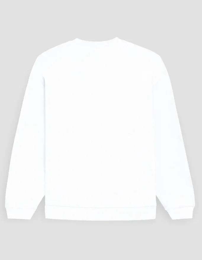 White Oversized Sweatshirt - Not So Suttle