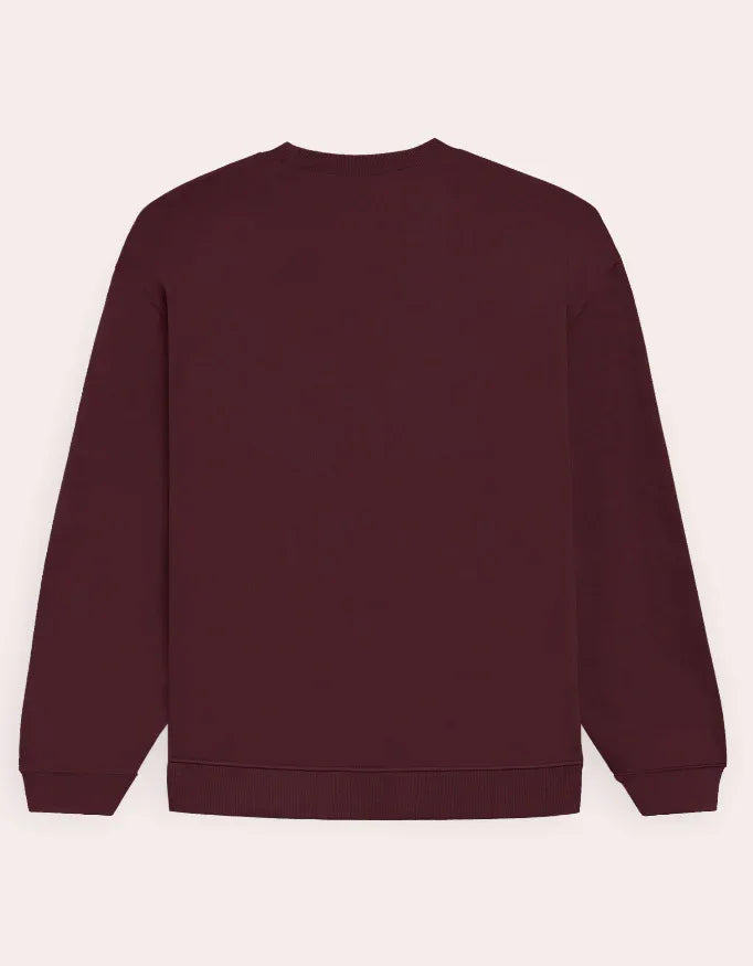 Maroon Oversized Sweatshirt - Not So Suttle