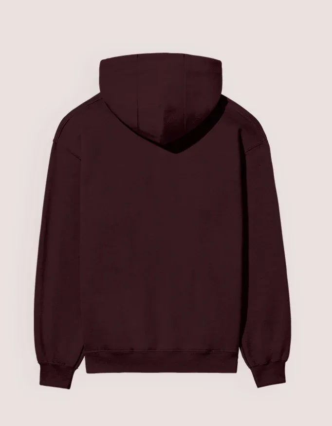 Maroon Men's Hoodie - Not So Suttle