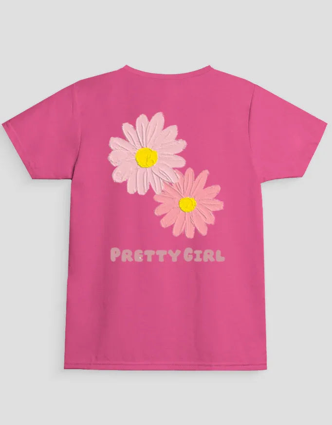 Pretty Girl Graphic T-Shirt for Girl's - Not So Suttle