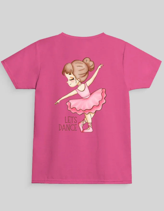 Let's Dance Graphic T-Shirt for Girl's - Not So Suttle