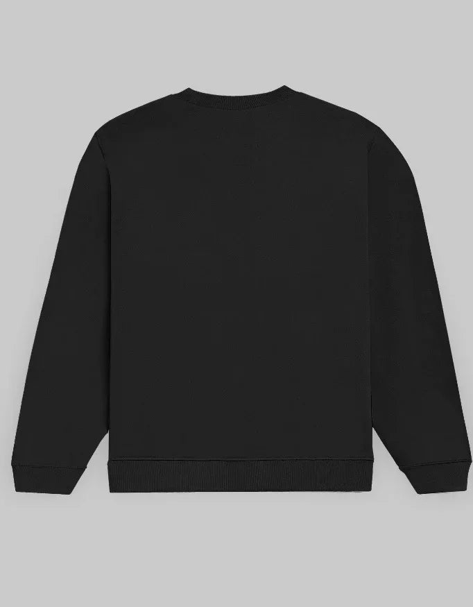 Black Men's Sweatshirt - Not So Suttle