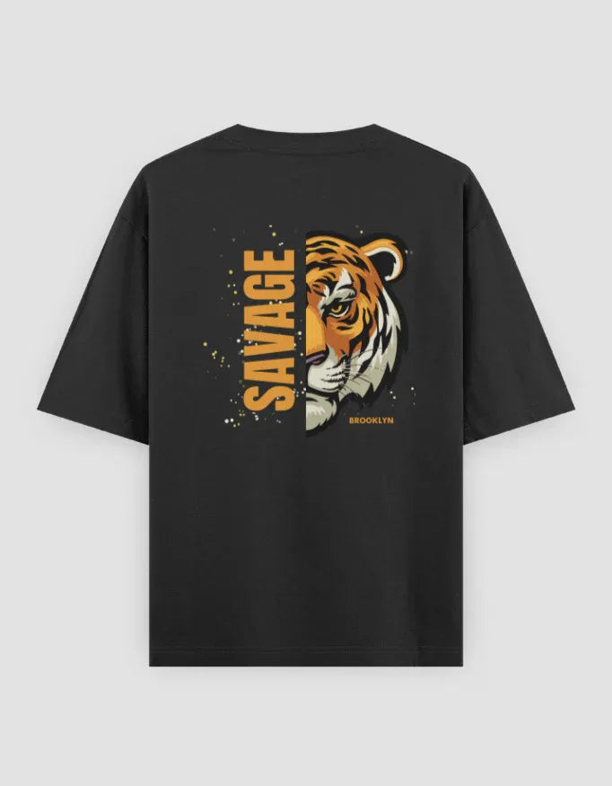Savage Graphic Oversized Classic T-Shirt for Women - Not So Suttle