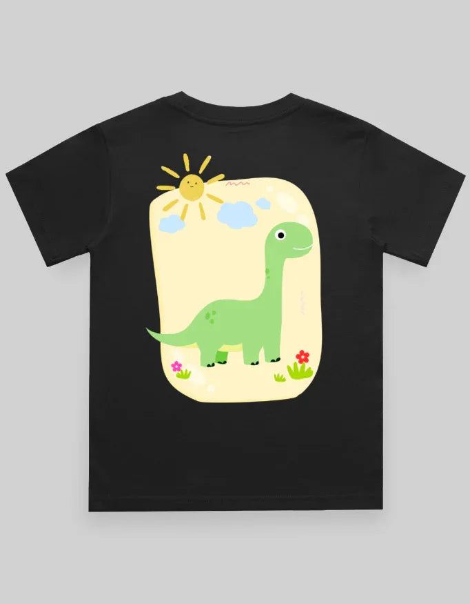Dino Sun Graphics T-Shirt for Boys - Not So Suttle