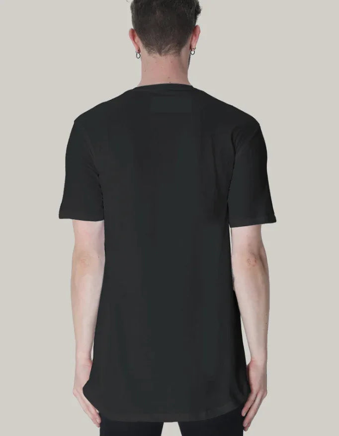 Men's Longline Curved Tee - Not So Suttle
