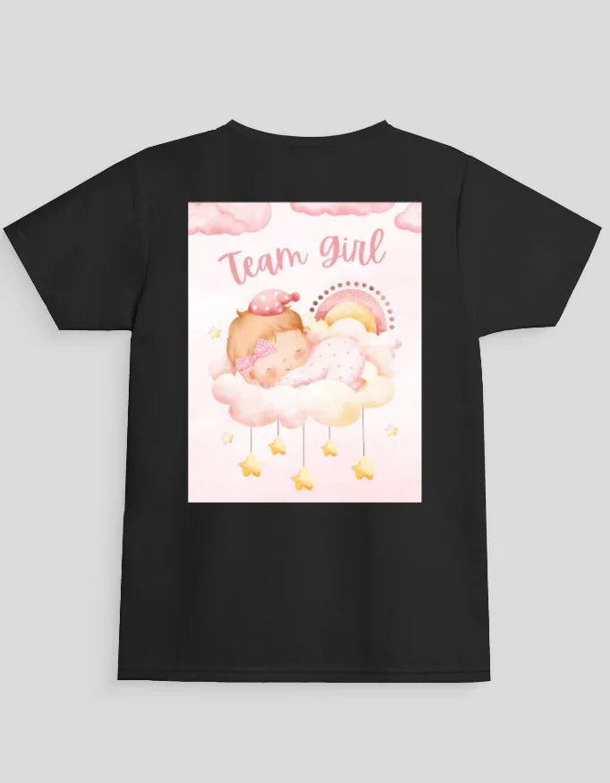Team Girl Graphic T-Shirt for Girl's - Not So Suttle