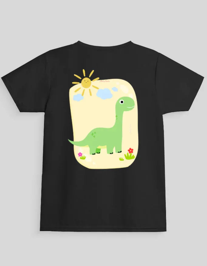 Dinosaur Graphic T-Shirt for Girl's - Not So Suttle