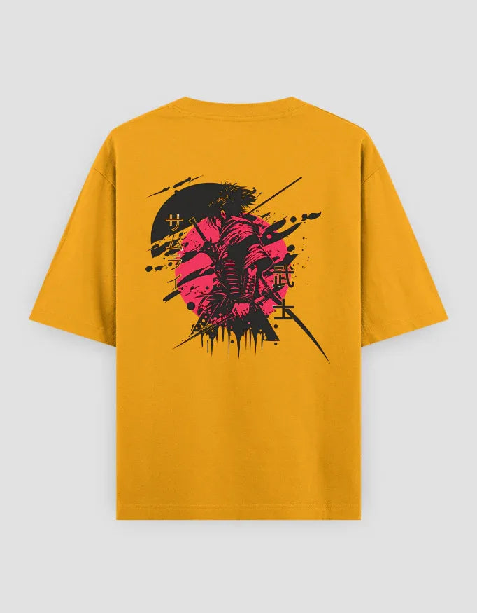 Samurai Sword Graphic Oversized Classic T-Shirt for Men - Not So Suttle