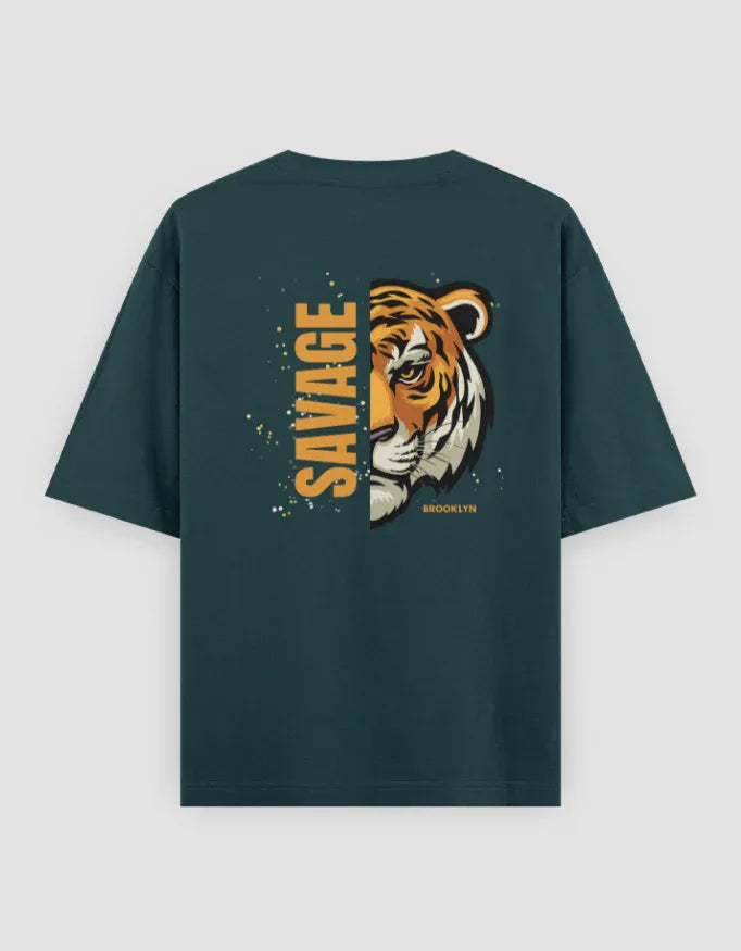 Savage Graphic Oversized Classic T-Shirt for Women - Not So Suttle