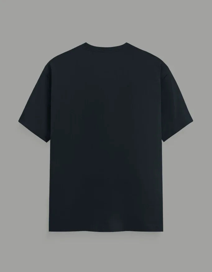Navy Blue Plus Size Classic Crew T-Shirt for Men - Not So Suttle