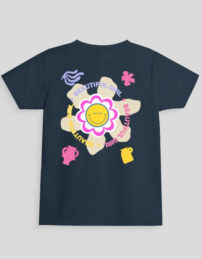 Beautiful Girl Graphic T-Shirt for Girl's - Not So Suttle
