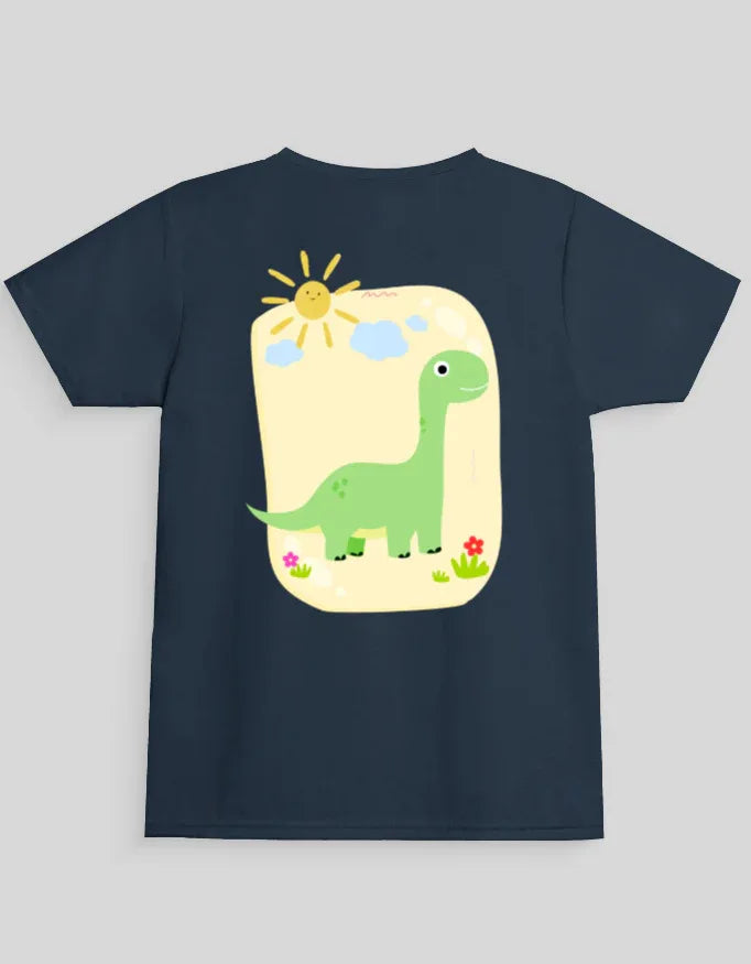Dinosaur Graphic T-Shirt for Girl's - Not So Suttle