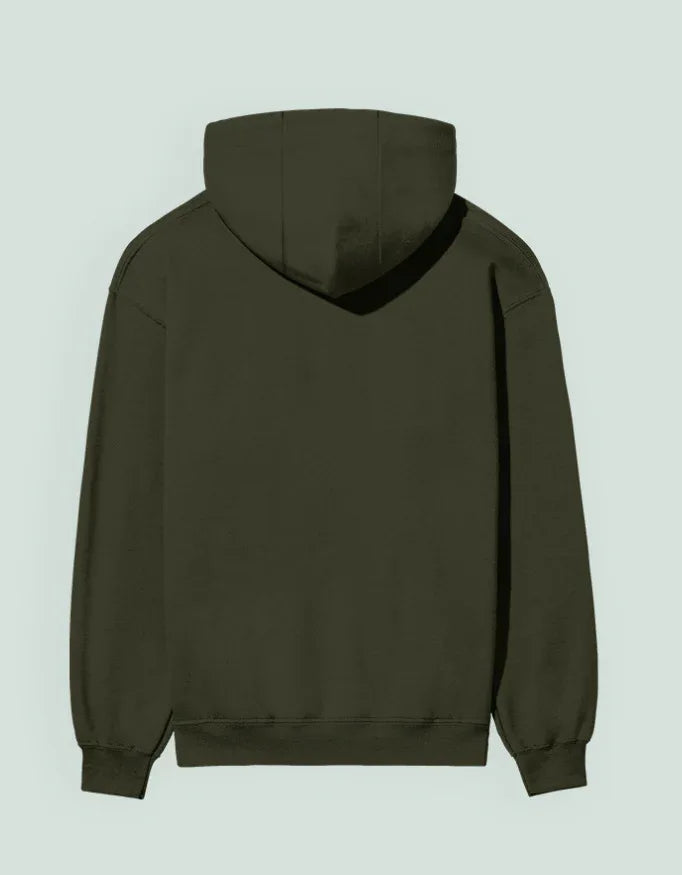 Olive Green Men's Hoodie - Not So Suttle