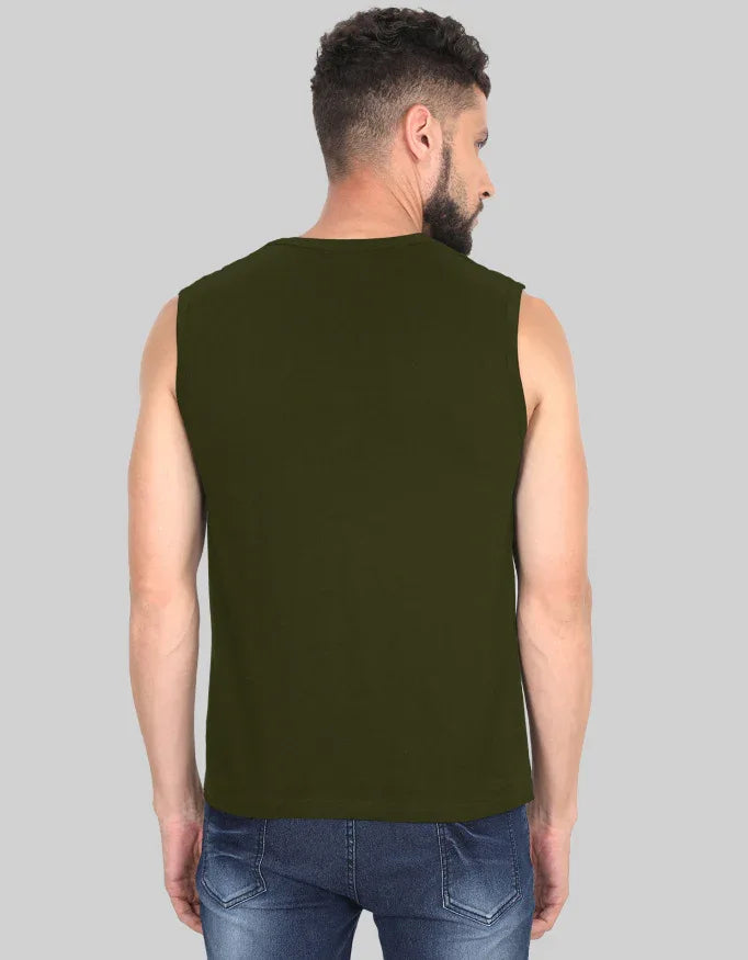 Strong Sleeveless Graphic T-Shirt for Men - Not So Suttle