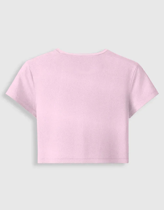 Unbeatable Graphic body-hugging fit Baby Tee for Women - Not So Suttle