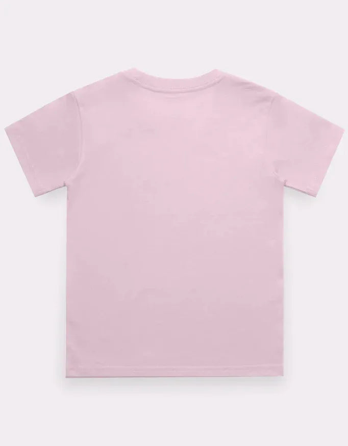 Boy's Crew Neck T-Shirt Pink - Not So Suttle