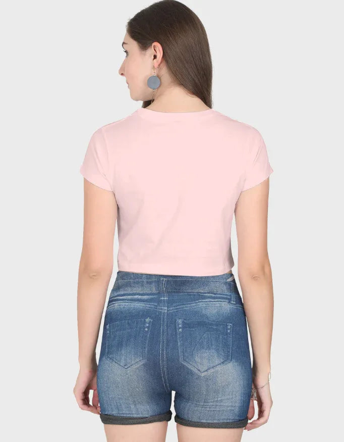 Dream Lika a Unicorn Graphic Crop Top for Women - Not So Suttle