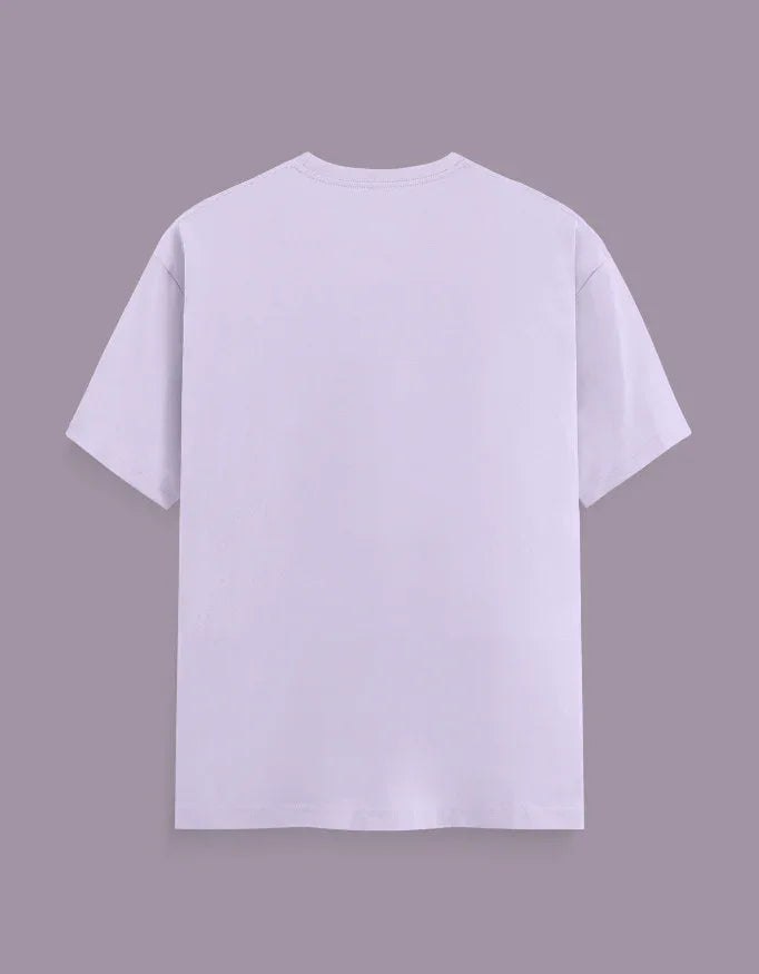 Solid Lavender Plus Size Classic Crew T-Shirt for Men - Not So Suttle