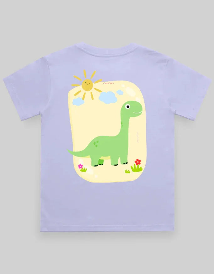 Dino Sun Graphics T-Shirt for Boys - Not So Suttle