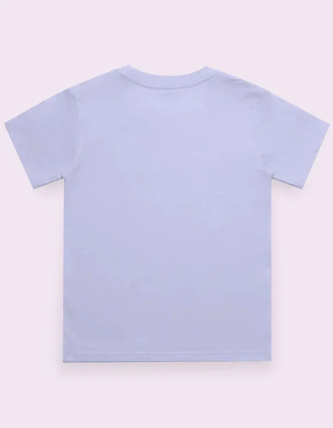 Boy's Crew Neck T-Shirt Lavender - Not So Suttle