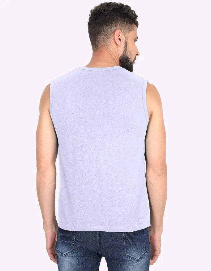 Men's Solid Sleeveless T-Shirt - Not So Suttle
