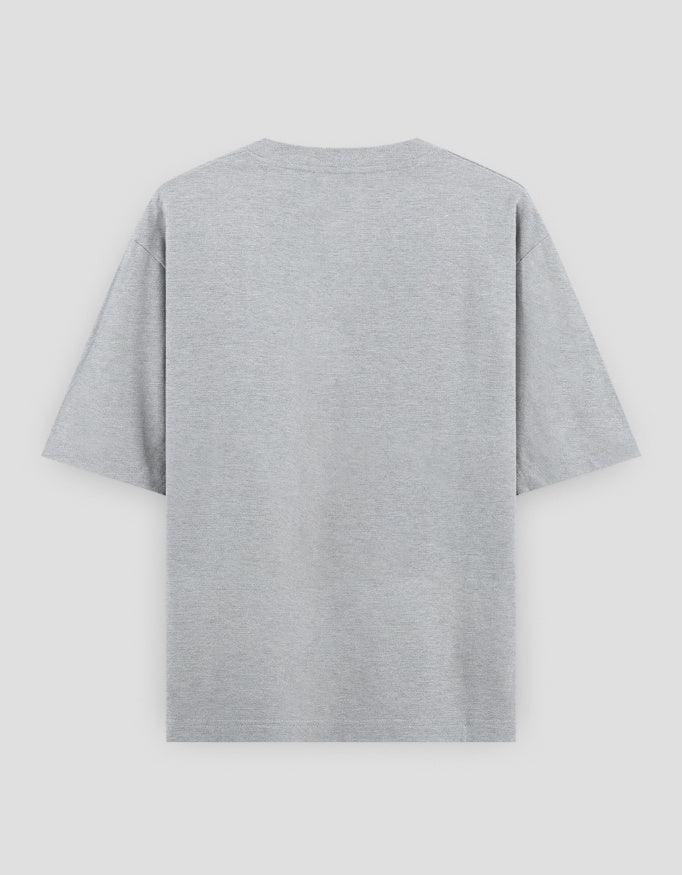 Gym Karo Graphic Oversized Classic T-Shirt for Men - Not So Suttle