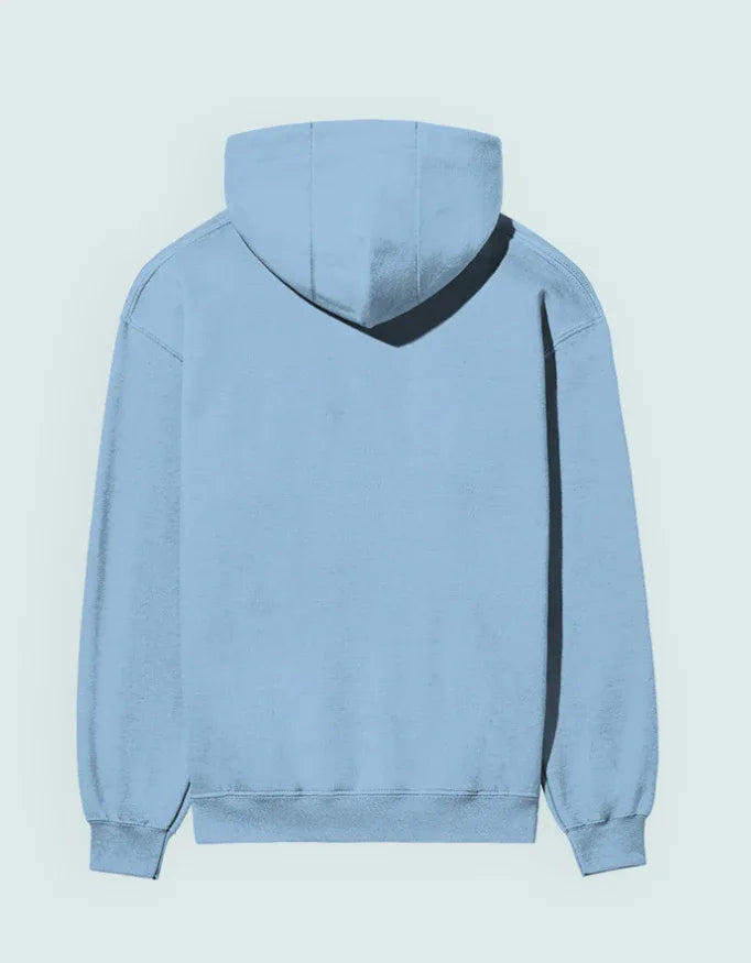 Baby Blue Men's Hoodie - Not So Suttle