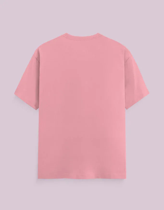 Solid Flamingo Plus Size Classic Crew T-Shirt for Men - Not So Suttle