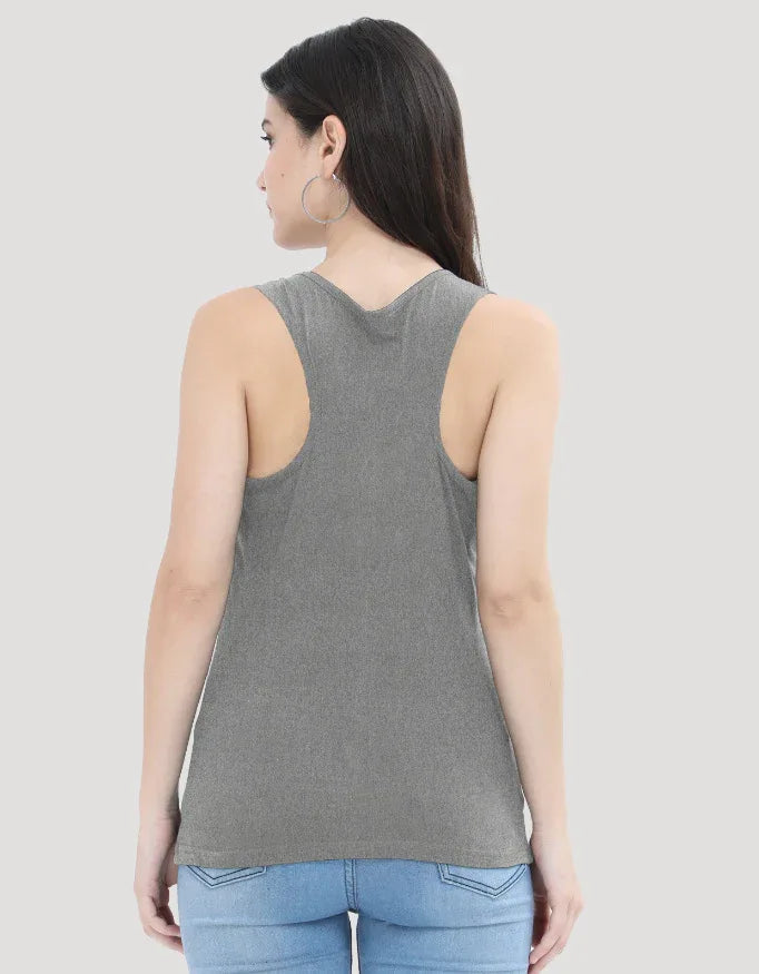 Charcoal Grey Tank Top - Not So Suttle
