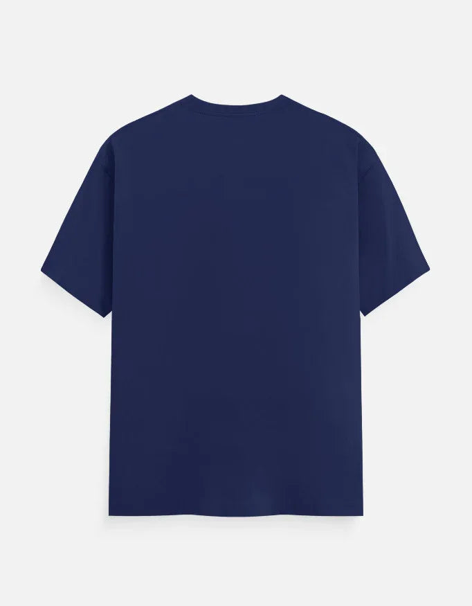 Solid Royal Blue Classic Crew T-Shirt for Men - Not So Suttle