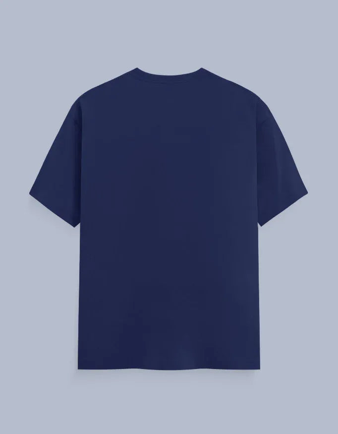 Solid Royal Blue Plus Size Classic Crew T-Shirt for Men - Not So Suttle