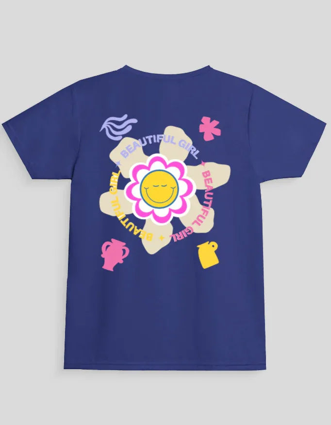 Beautiful Girl Graphic T-Shirt for Girl's - Not So Suttle