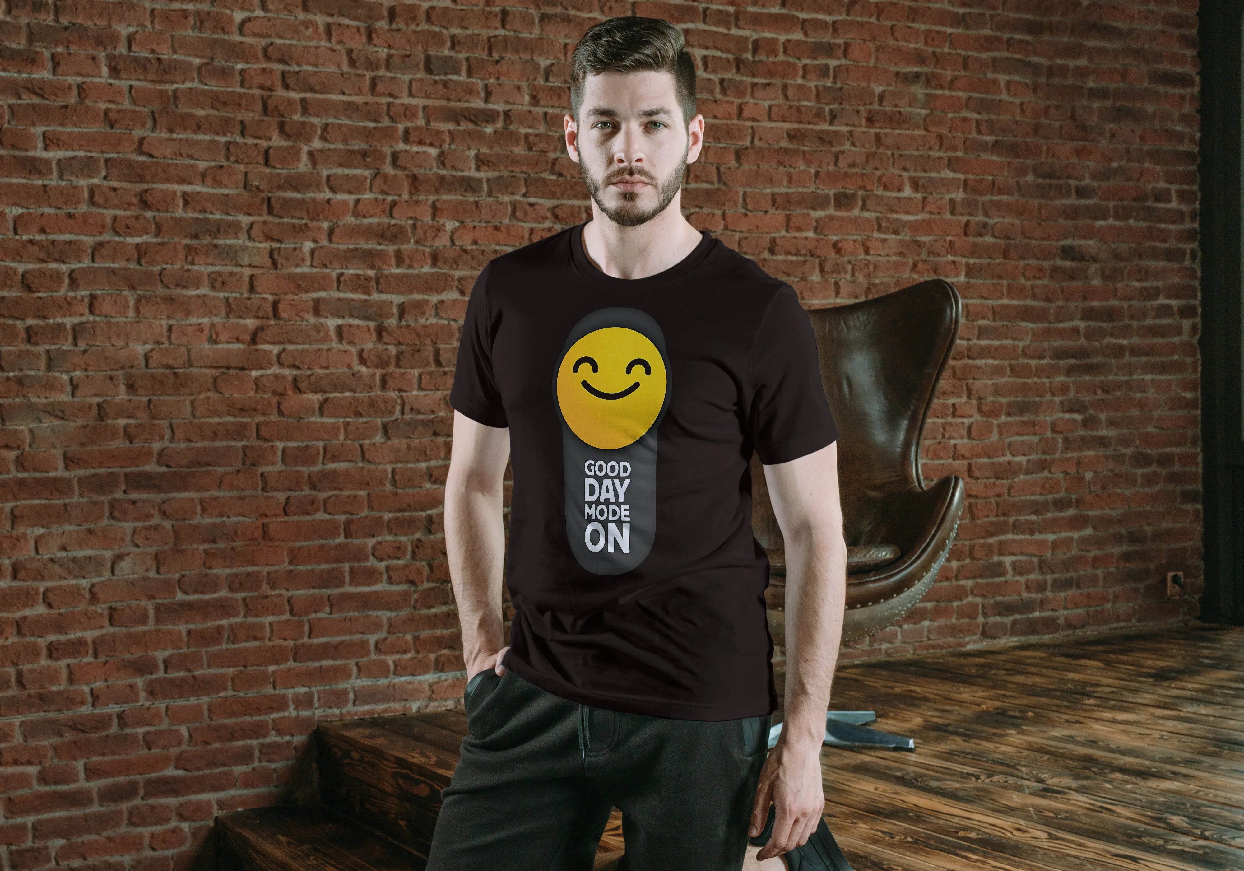 Good Day Mode On Graphic T-Shirt for Men - Not So Suttle