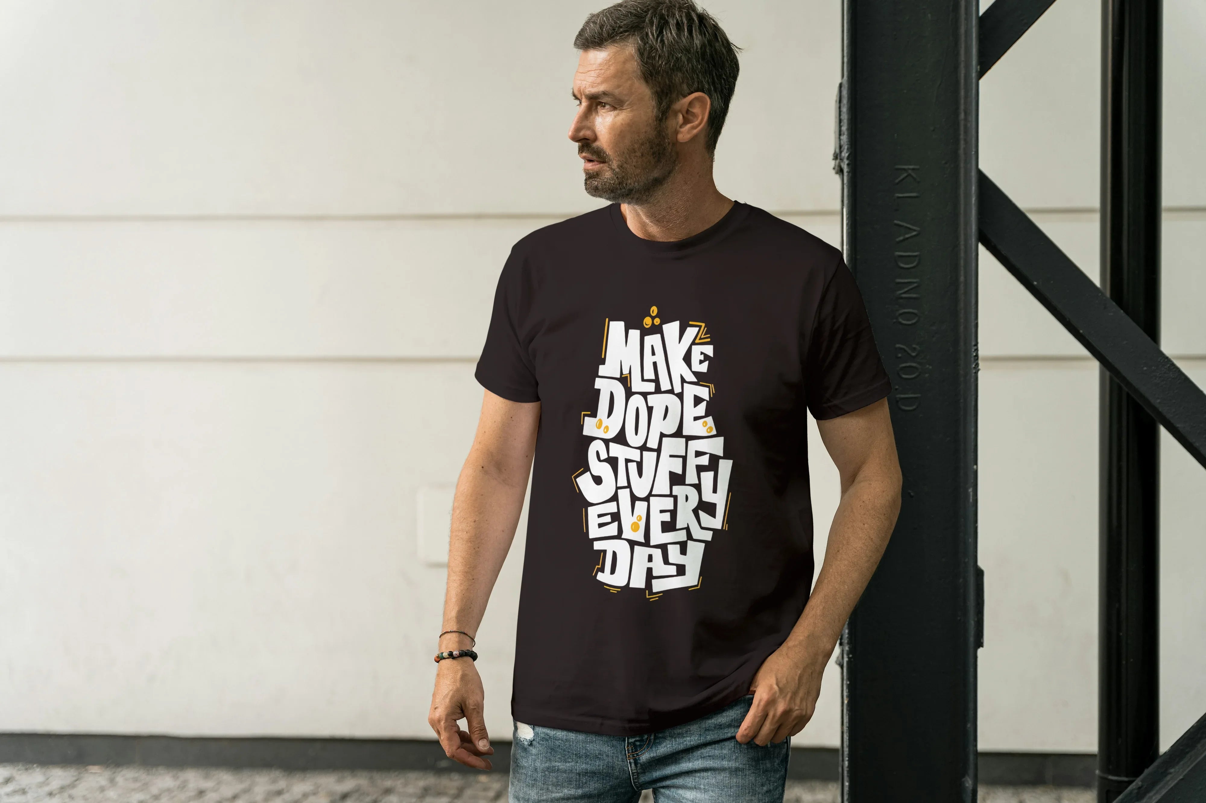 Make Dope Stuff Graphic Classic Crew T-Shirt for Men - Not So Suttle