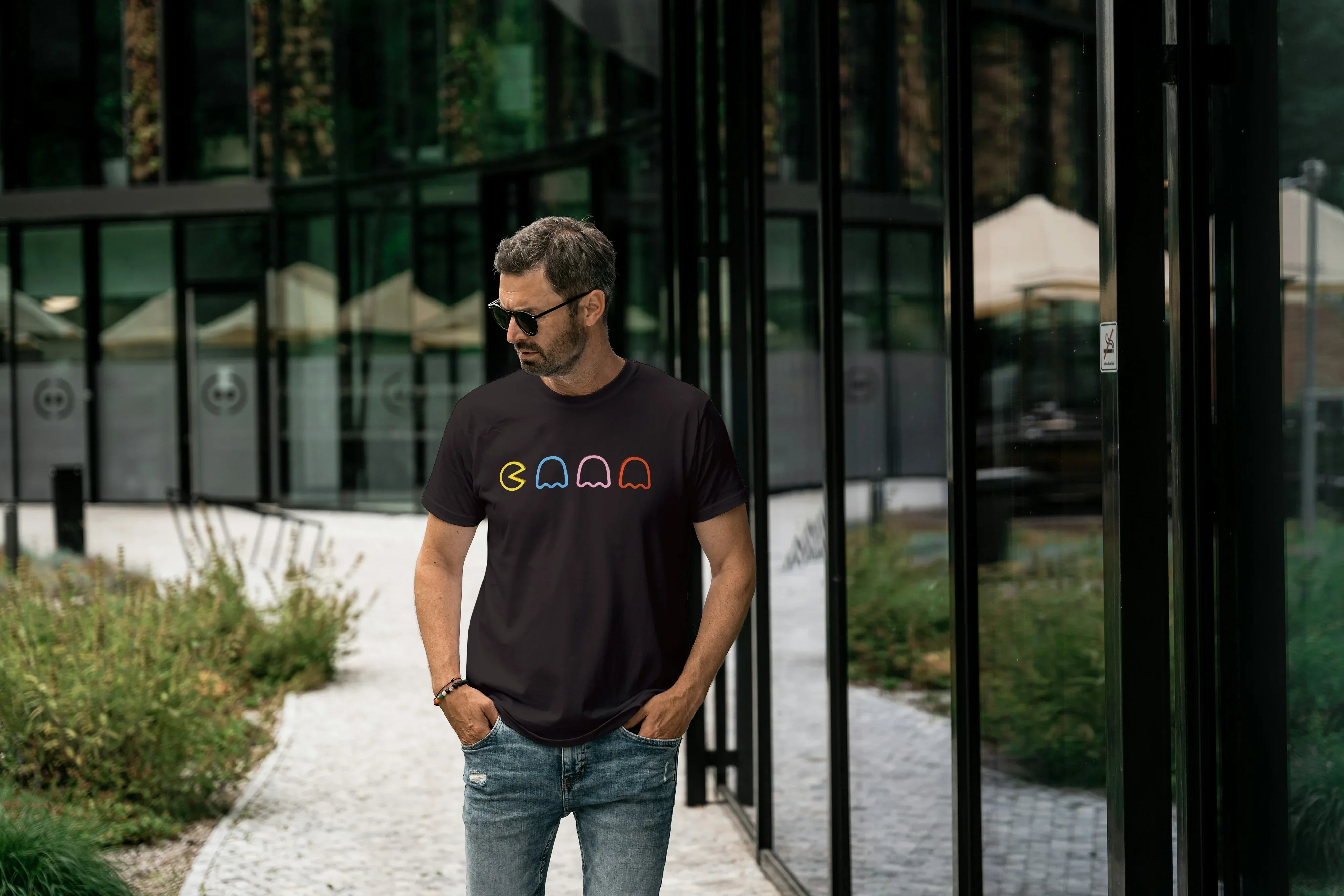 Packman Graphic T-Shirt for Men - Not So Suttle