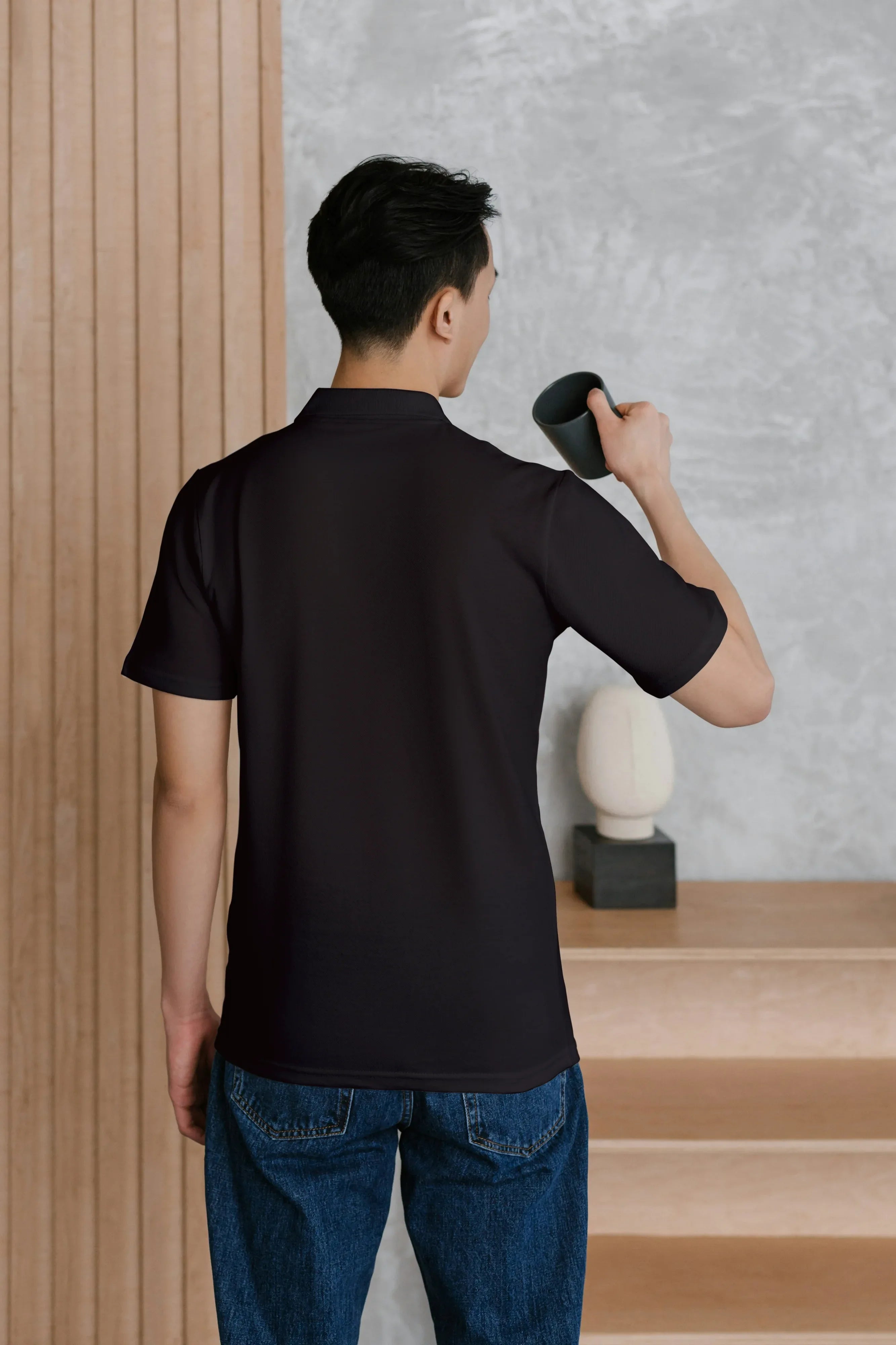 Men's Solid Polo T-Shirt - Not So Suttle