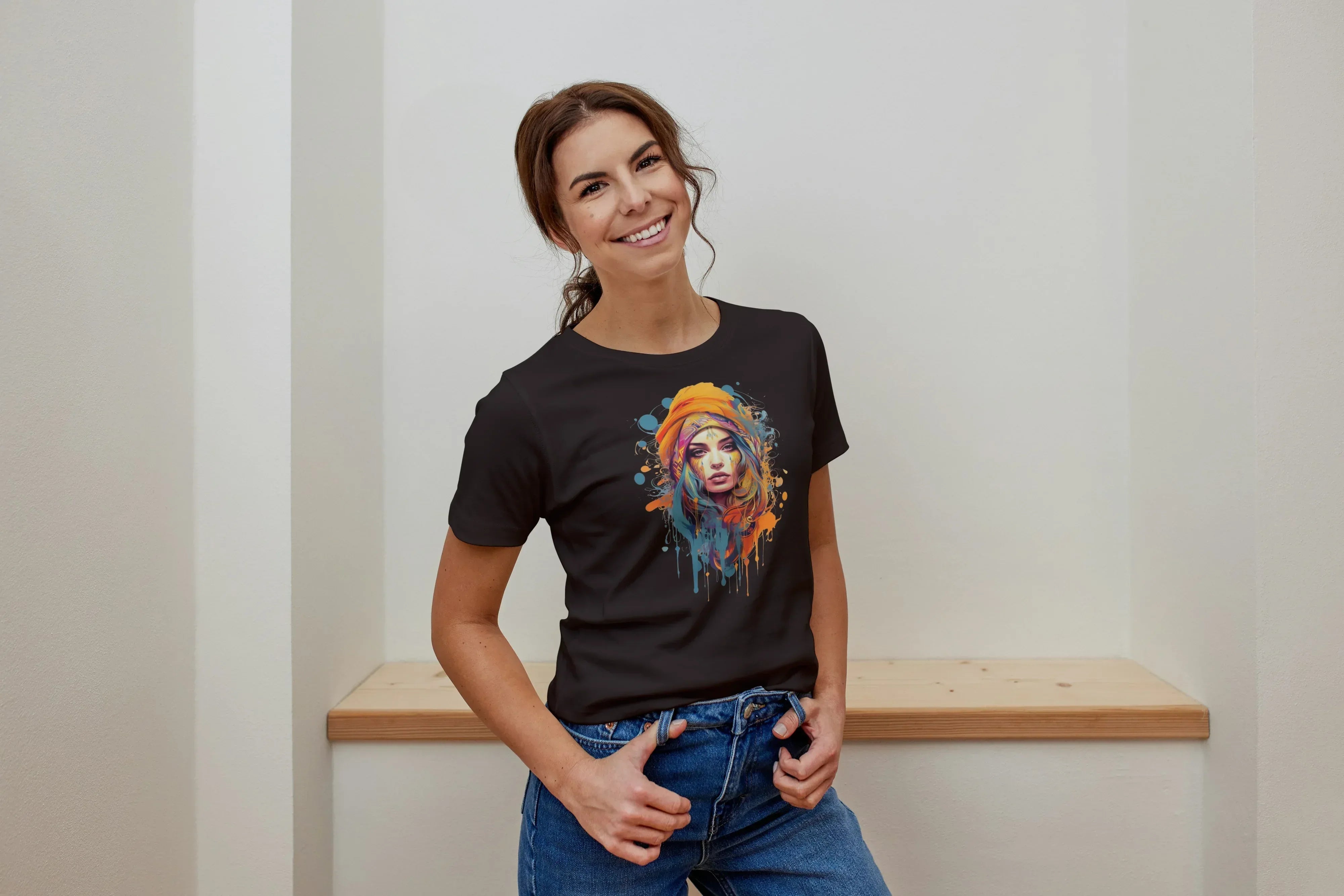 Boho Graphic Classic T-Shirt for Women - Not So Suttle