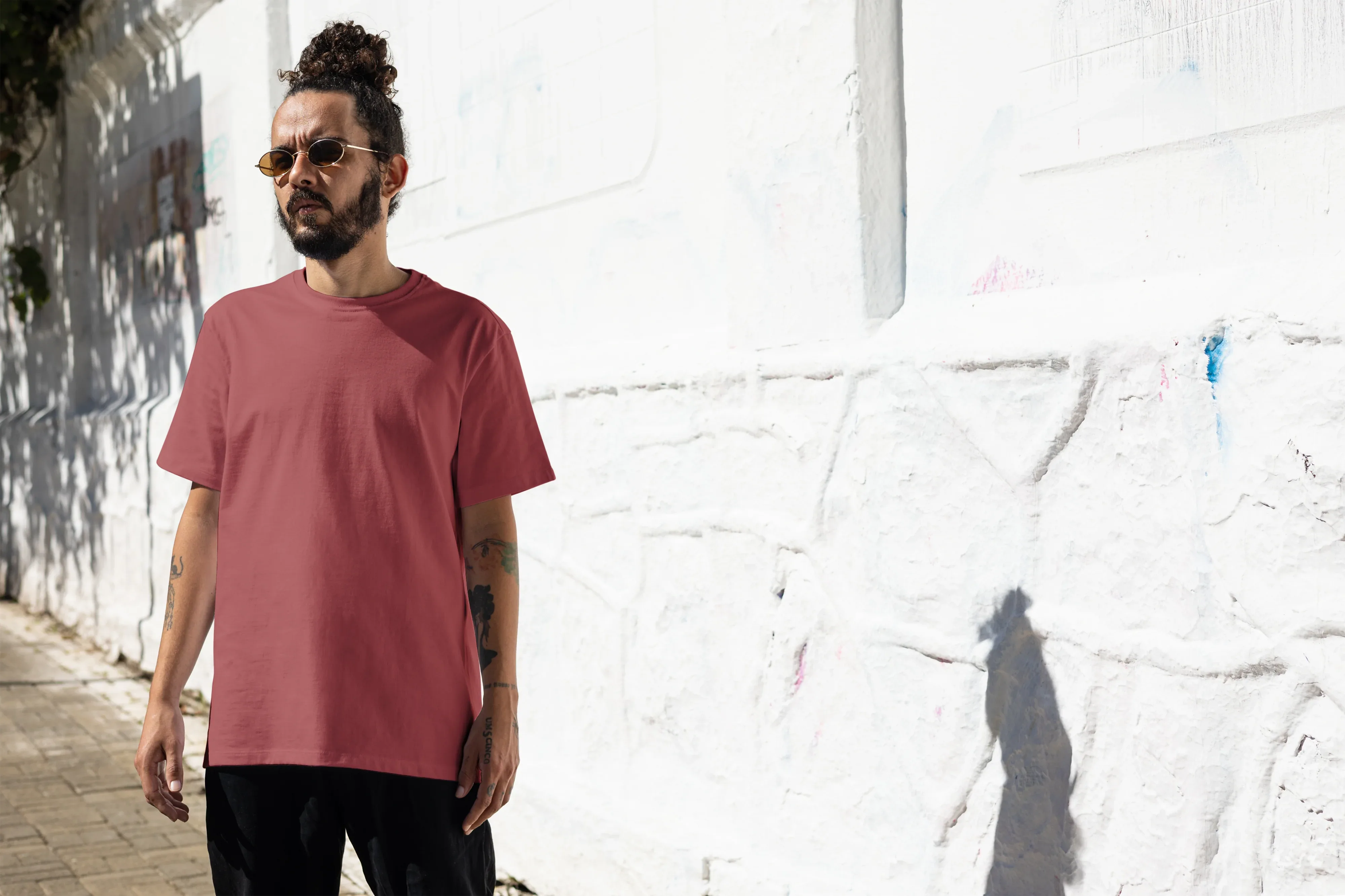 Solid Oversized Classic T-Shirt for Men - Not So Suttle