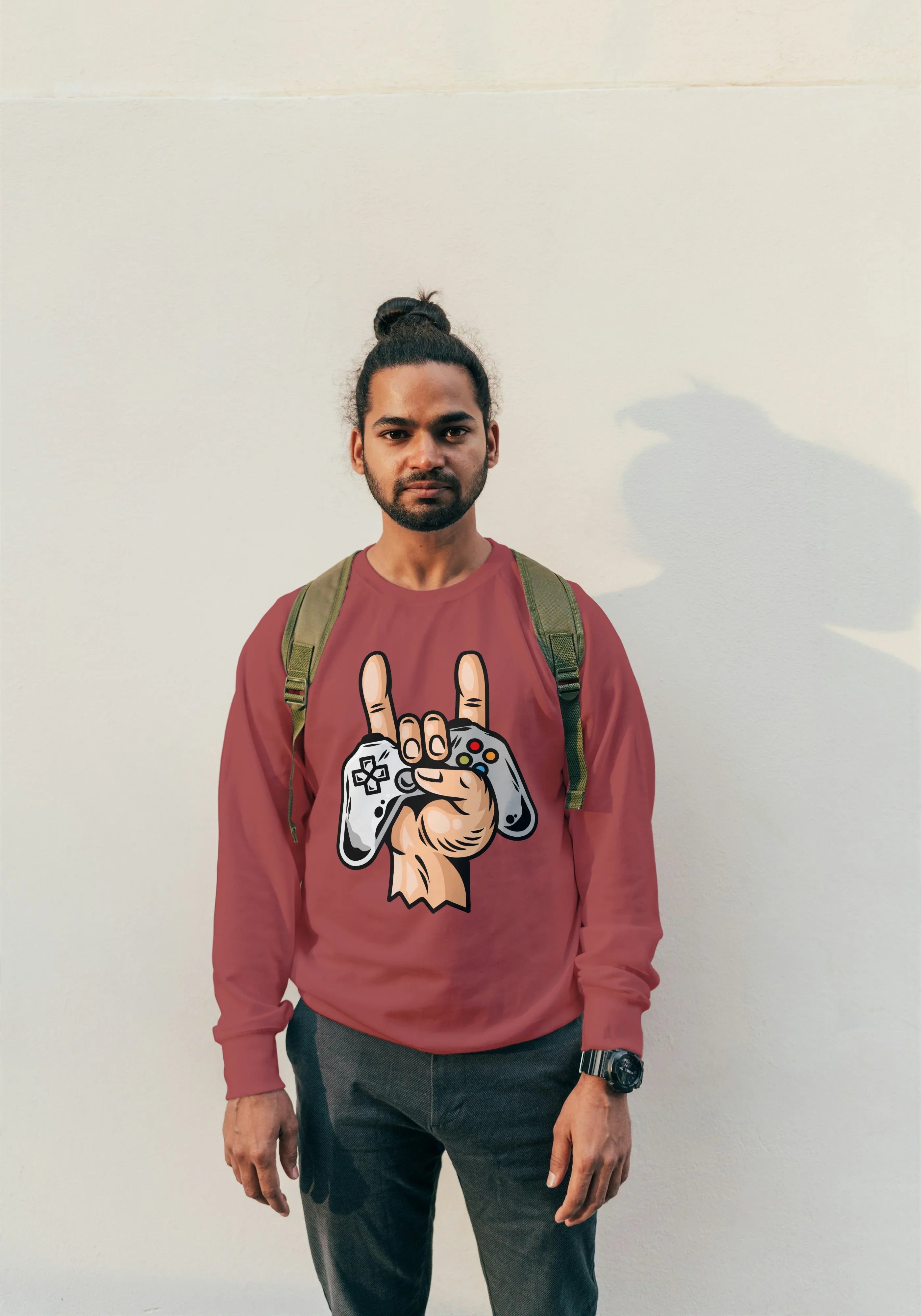 Gamer Graphic Sweatshirt for Men - Not So Suttle