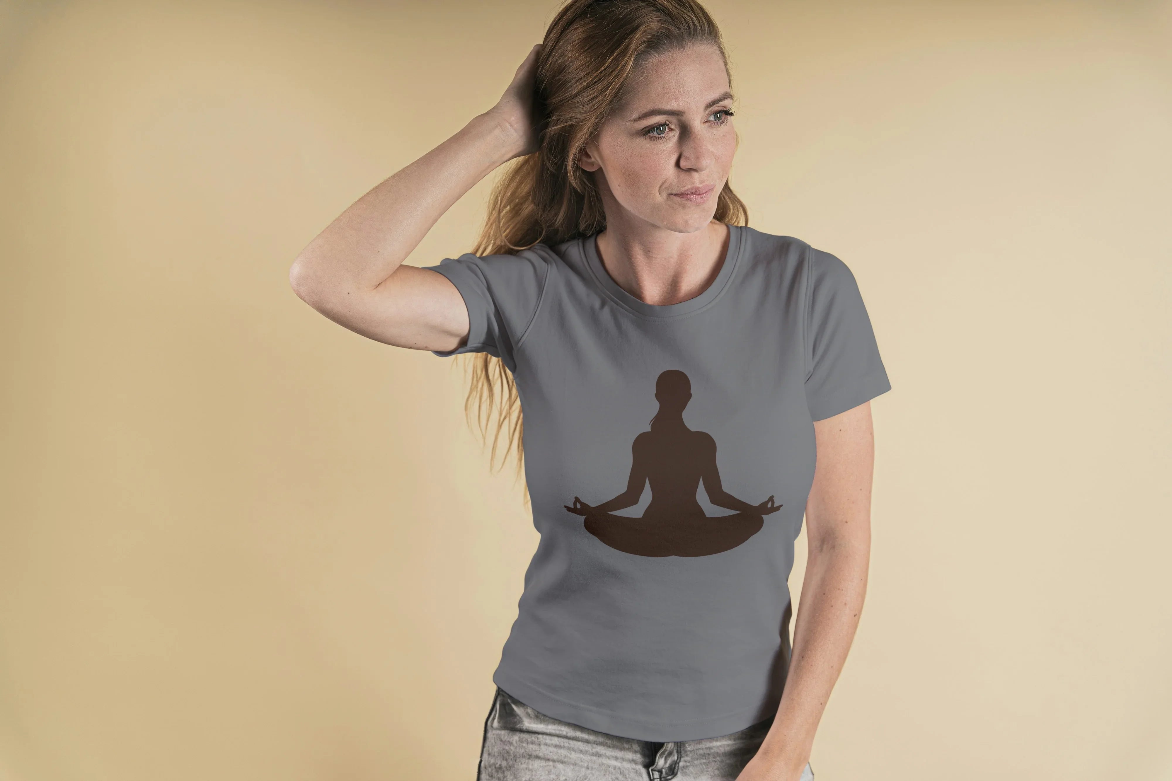 Yoga Graphic Classic T-Shirt for Women - Not So Suttle