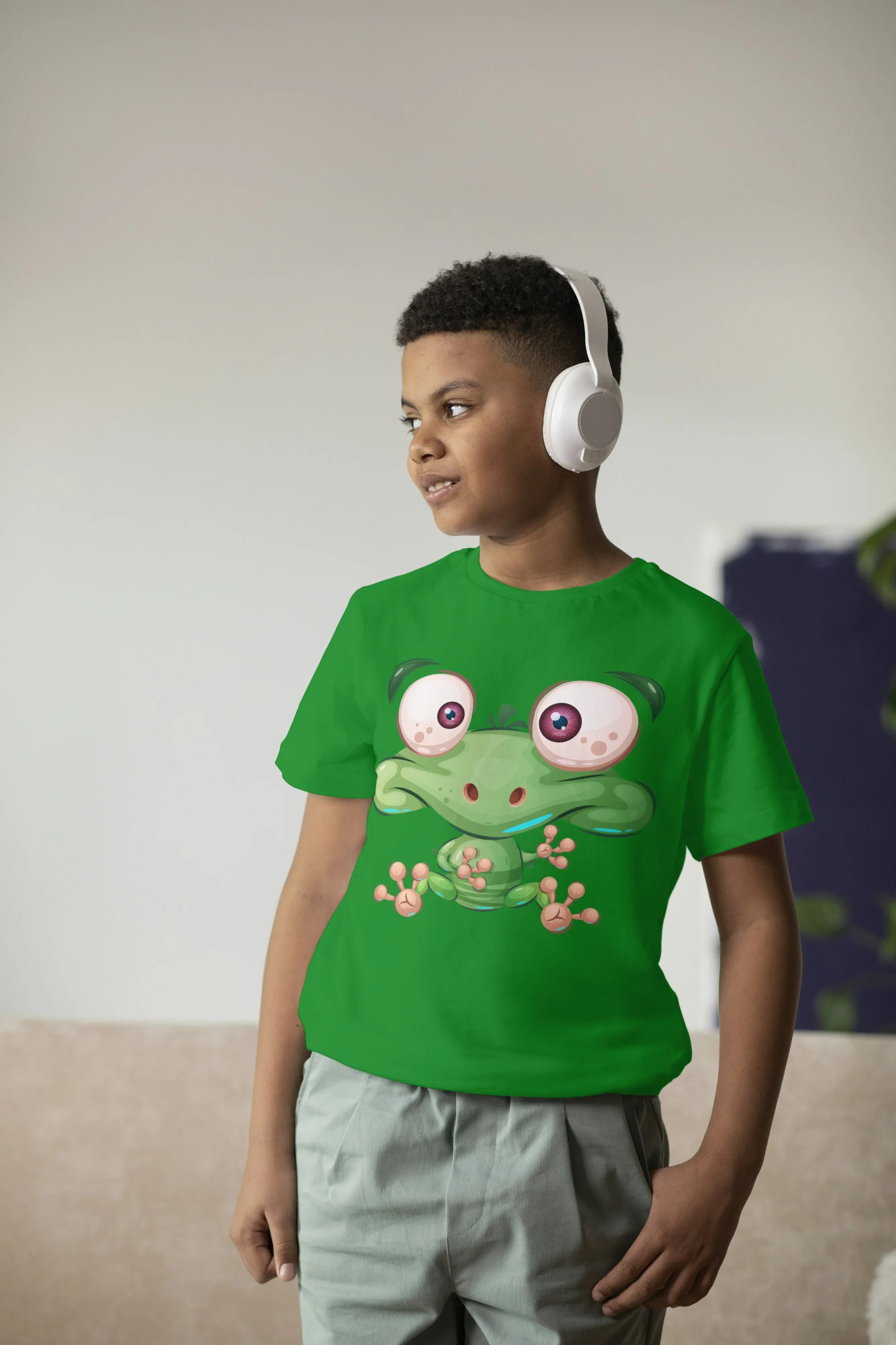 Frog Graphic T-Shirt for Boys - Not So Suttle