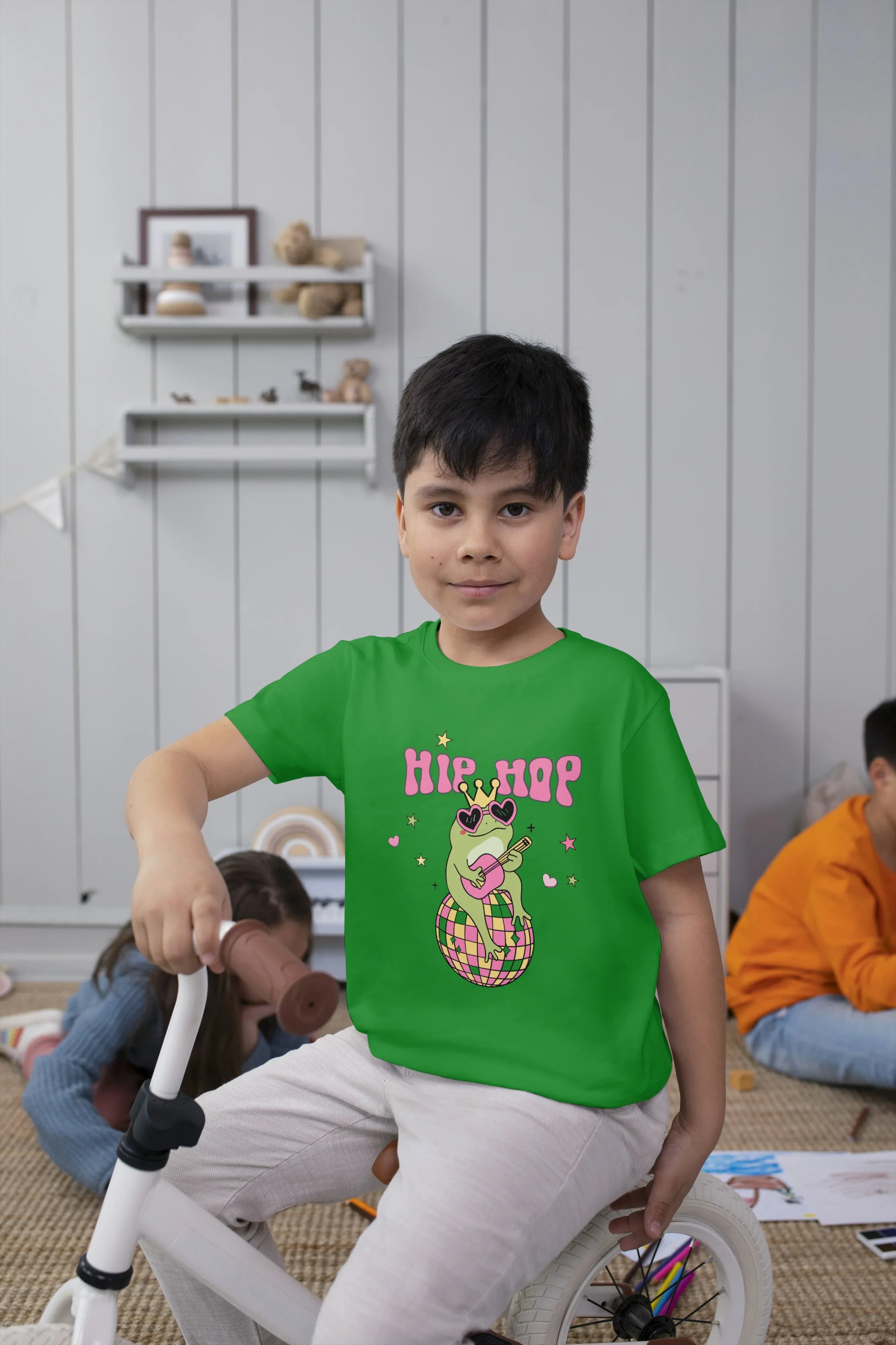 Hip Hop Graphics T-Shirt for Boys - Not So Suttle