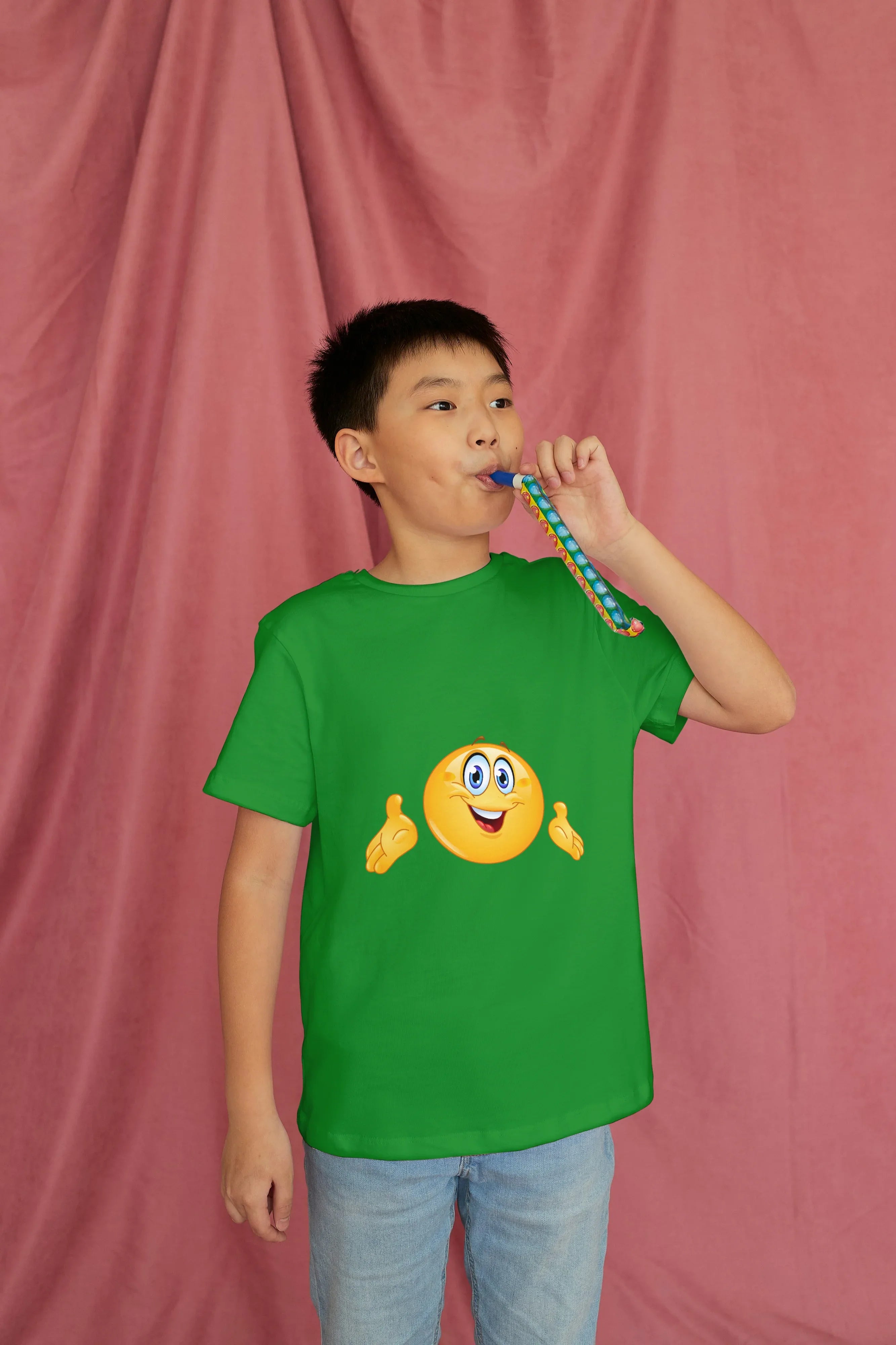 Smiley Graphics T-Shirt for Boys - Not So Suttle