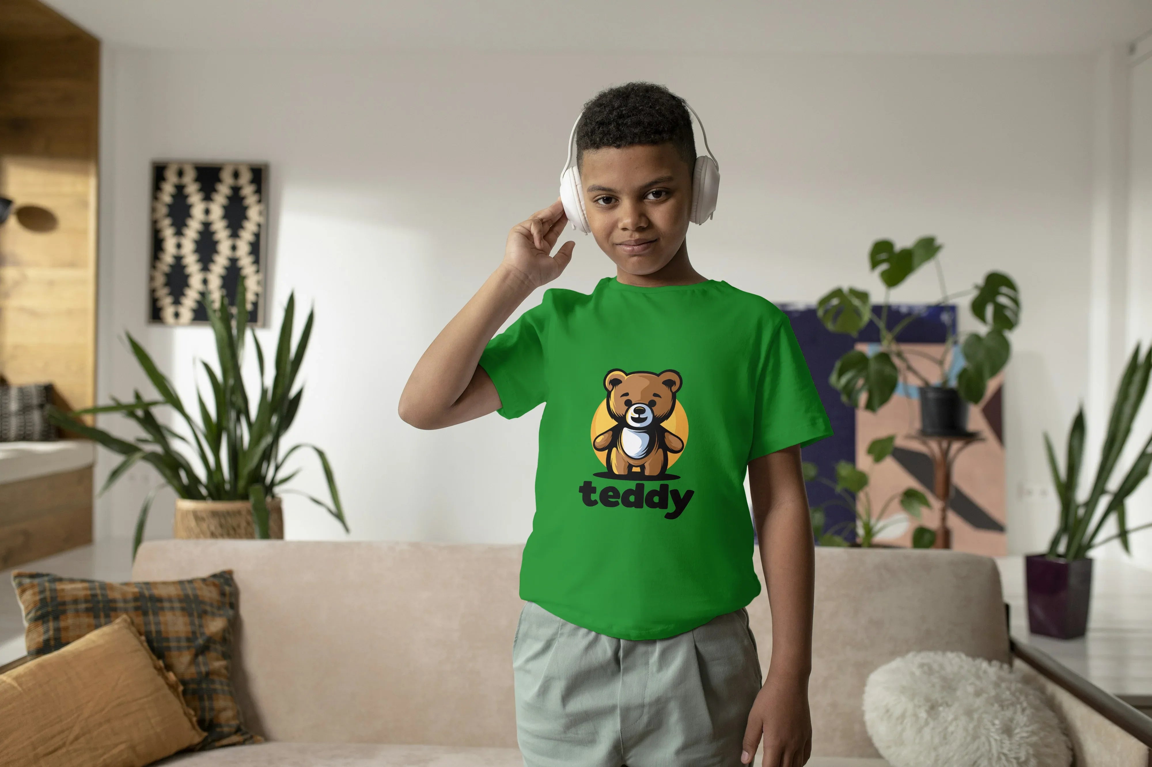 Teddy Graphics T-Shirt for Boys - Not So Suttle