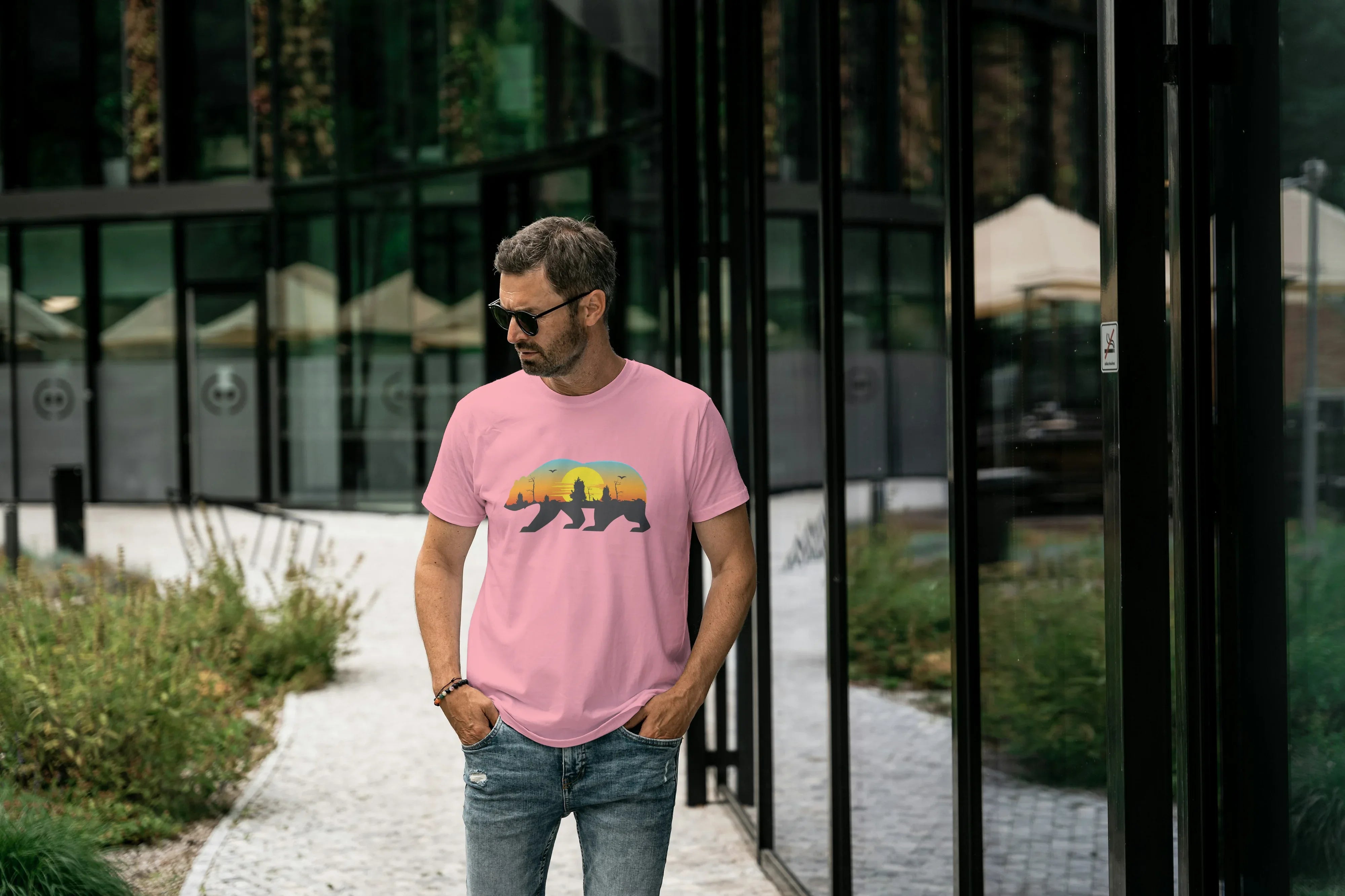 Travel Bear Classic Crew T-Shirt for Mendes - Not So Suttle